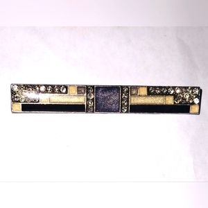 Vintage Pierre Bex Art Deco Bar Pin Brooch